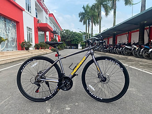 Xe đạp thể thao Thống Nhất RPD tay cong, khung nhôm đi dây âm sườn, bánh 700c - 2024