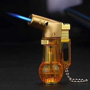 Vỏ Hột Quẹt Bật Lửa Hộp Quẹt Khò Gas 1 Tia Kiêm Móc Khóa Tiện Lợi HB802 Thiết Kế Đẹp Độc Lạ - Giao Màu Ngẫu Nhiên