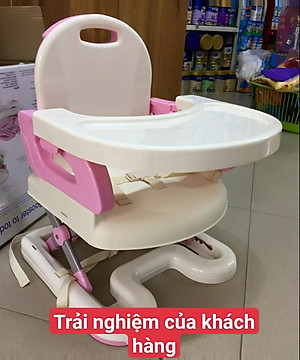 Ghế Ăn Dặm, Ghế Ngồi Ăn Em Bé Nâng Hạ Độ Cao Có Đế Chắc Chắn Mastela 0711