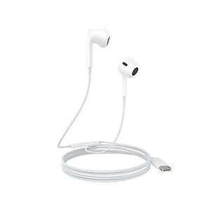 Tai nghe có dây Pisen SW-TC01 cổng Type-C màu trắng - Hàng chính hãng