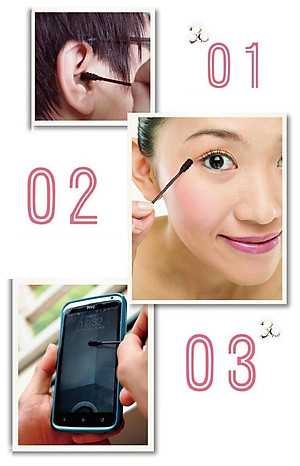 Hộp tăm bông lấy ráy tai Than hoạt tính 180P - Hàng nội địa Nhật Bản