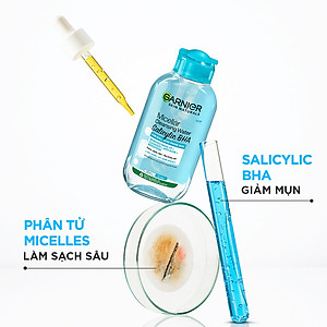 Nước Tẩy Trang Garnier Micellar Cleansing Water Salicylic BHA 400ml