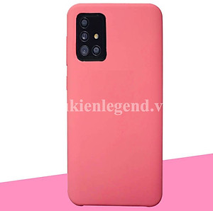 Ốp Lưng  Dành Cho Samsung Galaxy A71 Silicone Dẻo Lót Nhung Nỉ Chống Sốc chống bẩn hạn chế bám vân tay - Hàng chính hãng