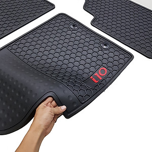 Thảm sàn, lót sàn cao su không mùi Cao cấp dành cho xe Hyundai Grand i10