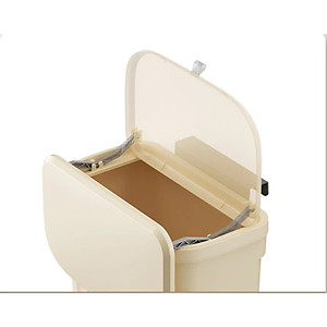 Thùng Rác Treo Tường Đa Năng Bền Chắc 12L Nắp Trượt Thùng Rác Treo Cánh Tủ Bếp Dán Trên Tường Cho Phòng Tắm - Hàng Chính Hãng MINIIN