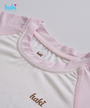 Bộ quần áo sơ sinh cho bé vải sợi tre siêu mềm mịn cao cấp - Bộ quần áo cộc tay raglan, phối màu, bộ cộc tay bé gái -  bộ cộc tay bé trai, đồ sơ sinh cho bé từ 3 tháng đến 3 tuổi (4kg - 15kg)  Haki BB022