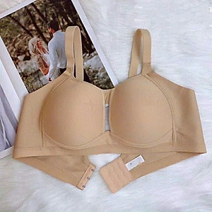 Áo lót nữ mút mỏng trơn big size Sister Hood 669 – Không gọng, cài sau 3 móc