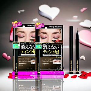 Bút Nước Kẻ Lông Mày Không Lem Trôi Nét Vẽ Siêu Mịn Kissme Heavy Rotation (8 G)