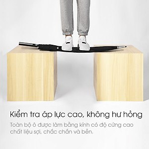 Ô thẳng cao cấp tán rộng Nason Gentle - Dù thẳng cao cấp Nason - Ô dù chống lật, ô thẳng che mưa
