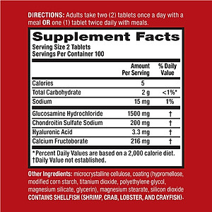 Glucosamine Mỹ Schiff Move Free Joint Health Advanced Glucosamine + Chondroitin - Giảm các triệu chứng đau nhức xương khớp hiệu quả - OZ Slim Store