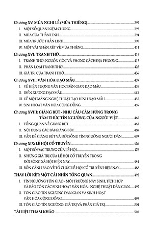 Tín Ngưỡng Và Văn Hóa Tín Ngưỡng Ở Việt Nam (Bản in năm 2023)