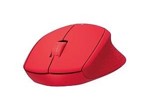 Chuột không dây LOGITECH M331 Red Cổng USB - Hàng chính hãng