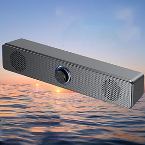 Loa Buletooth Bass siêu mạnh kết nối PC Laptop điện thoại tivi, loa vi tính để bàn E-3511 công suất 6W Usb/ jack 3.5mm - Hàng chính hãng