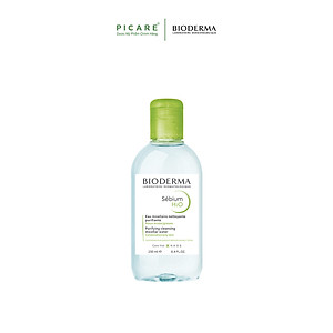 Nước tẩy trang dành cho da dầu, da mụn BIODERMA Sébium H2O 250ml