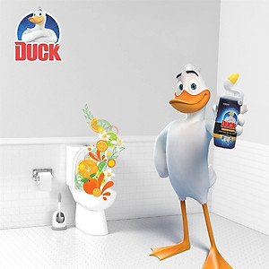 Chai Tẩy Đánh bay cặn bẩn  DUCK  Hương Cam Quýt 900ml