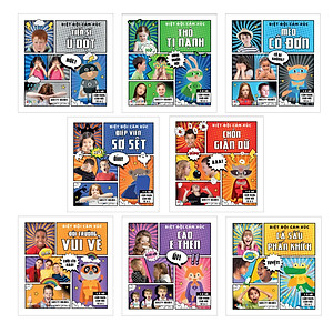 Bộ 8 Cuốn: Biệt Đội Cảm Xúc 