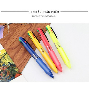 BAOKE Bút Bị Bấm 4 Màu -B45