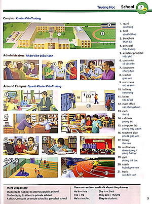 Sách Oxford Picture Dictionary English/Vietnamese 3 Ed. Dictionary