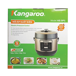 Nồi áp suất điệnTử Đa Năng 5L Kangaroo KG5P1 - Hàng chính hãng