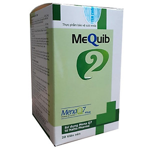 Thực phẩm bảo vệ sức khỏe MEQUIB 2 - Giúp bổ sung vitamin K2 và vitamin D3 cho cơ thể