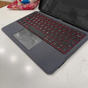 Bao da bàn phím Lenovo Idea Tab / Xiaoxin Pad 11" 2025 có Touchpad, giá đỡ, đèn LED