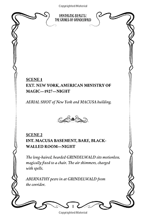 Sách Fantastic Beasts: The Crimes of Grindelwald - The Original Screenplay (Hardback) -Tội ác của Grindelwald - Kịch bản gốc