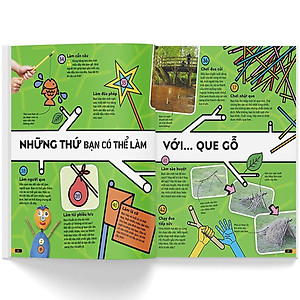 Sách Mở Khoá Trí Tưởng Tượng (Hơn 250 Cách Đập Tan Buồn Chán - Nhiều Ý Tưởng Trò Chơi Và Thủ Công Thú Vị - Kèm Theo Bàn Cờ, Quân Cờ Và Xúc Xắc)(Bìa Cứng)