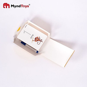 Đồ Chơi Giáo Dục Myndtoys - Thẻ Học Chữ Cái và Số Đếm (My Encyclopedia) Dành Cho Các Bé Trên 4 Tuổi