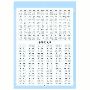 Vở Bí Kíp Luyện Viết Chữ Hán Thần Tốc in chìm, luyện viết 3500 chữ Hán biên soạn theo khung HSK 1-6+10 ngòi bút