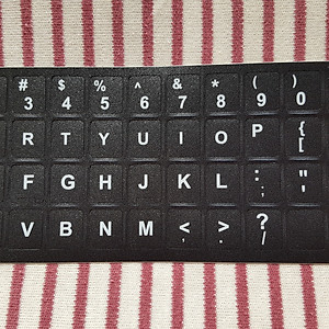 Miếng dán phím chữ ngôn ngữ Tiếng Anh, chuẩn ngôn ngữ US