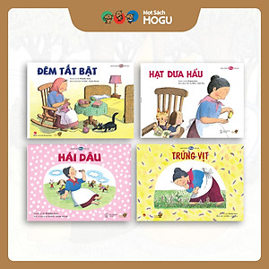 Truyện Ehon bé 3-4-5 tuổi - Bộ 4 cuốn Trải nghiệm cùng Bà Baba