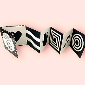 Sách Kích Thích Thị Giác Black And White - Cho Trẻ Sơ Sinh