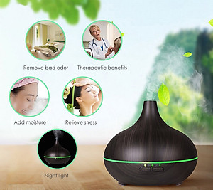 Máy phun sương tạo độ ẩm không khí dung tích lớn 550ml - cấp ẩm cho da, phòng điều hòa, khuếch tán tinh dầu - Chĩnh Hãng - VinBuy