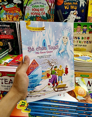 Bà Chúa Tuyết (Truyện Dành Cho Trẻ Từ 3 Tuổi) - Truyện Song Ngữ Anh - Việt