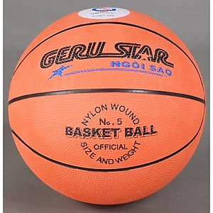 Quả bóng rổ cao su gerustar số 5