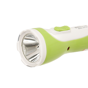 Đèn Pin Tay Cầm Cỡ Nhỏ Sunhouse SHE-4051 - Trắng Xanh Lá