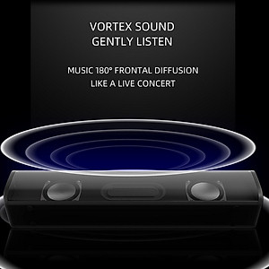 Loa vi tính soundbar Q2 cho máy tính laptop Hàng nhập khẩu