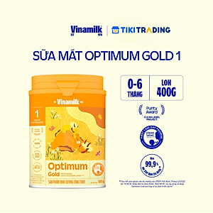 Sữa bột Optimum Gold 1 400g (cho trẻ từ 0 - 6 tháng tuổi)