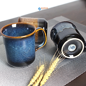 Cốc uống trà, uống cà phê men hỏa biến Gomie Ceramic ,men hỏa biến sang trọng, cao cấp, an toàn sức khỏe