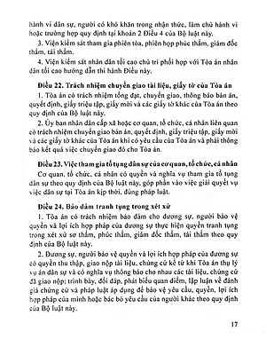 Sách Bộ Luật Tố Tụng Dân Sự Của Nước Cộng Hòa Xã Hội Chủ Nghĩa Việt Nam (2016)