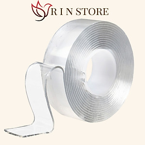 Băng Keo Nano Dán 2 Mặt Trong Suốt - Băng Dính  Đa Năng - Dán Tường Treo Đồ, Treo Tranh Ảnh, Cố Định Vật,...Hàng Cao Cấp Chính Hãng PaKaSa