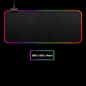 Lót chuột Led RGB Nhiều kích thước cho máy tính Laptop hàng nhập khẩu