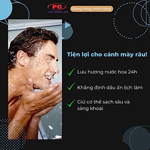 Sữa tắm gội Lynan cho nam, hương nước hoa cao cấp chai 1000ml