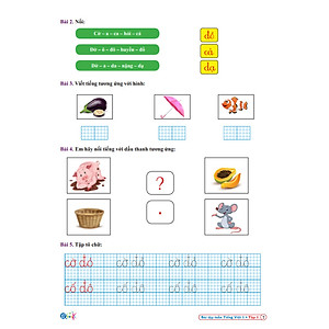 Bài Tập Tuần Tiếng Việt 1 - Tập 1 - Cánh Diều