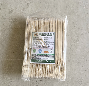 Combo muỗng (thìa) + nĩa gỗ dùng 1 lần - 25 combo/túi