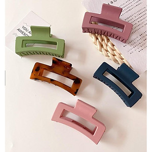 Kẹp Tóc Càng Cua Chữ Nhật Cặp Tóc Phụ Kiện Tóc Cao Cấp ( giao ngẫu nhiên )