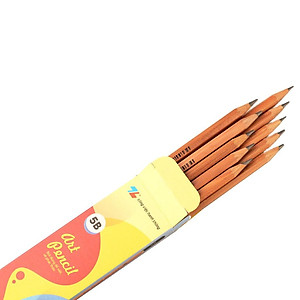 Bút chì mỹ thuật Thiên Long 5B GP-024- 10 cây/hộp