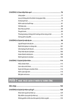 Sách Cẩm Nang Trở Thành Nhà Quản Lý Xuất Sắc