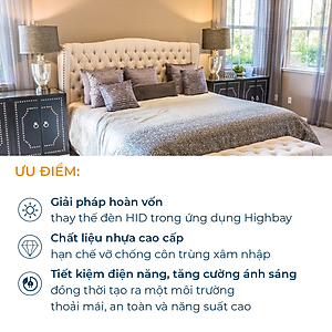 Bóng đèn Philips trụ TForce siêu sáng (25W,35W,45W, 50W) - Ánh sáng trắng 6500K (01 bóng)