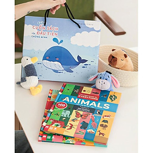 [Gia đình MinHee ] Bộ sách song ngữ Anh - Việt: My first book of Everything - Carobooks